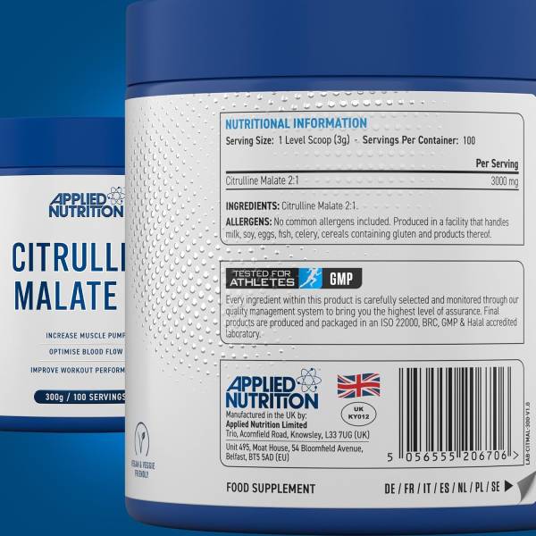 Applied Nutrition Citrulline Malate 2:1