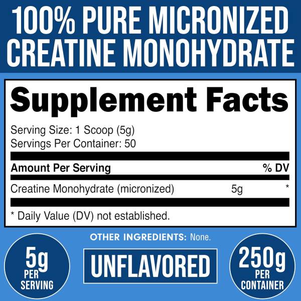  Bucked Up Pure Micronized Creatine