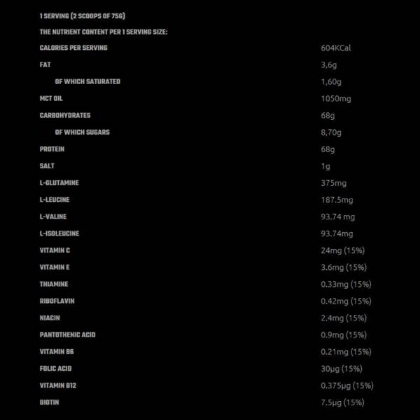 V-Builder Muscle Mass