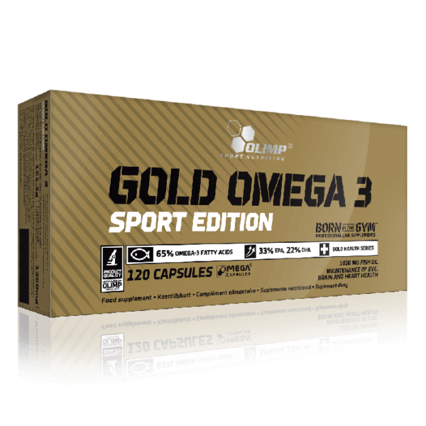 GOLD OMEGA 3 SPORT EDITION - 120 CAPSULES