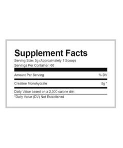 Creatine-Rysesuppfact