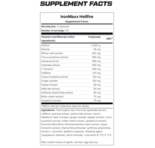 ironMaxx Hellfire