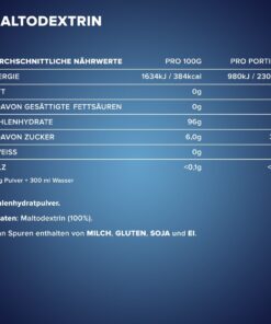 IRONMAXX MALTODEXTRIN, 2000g