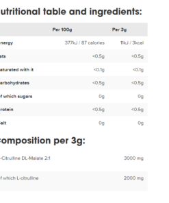 CM 2: 1 Ultra Strong - Citrulline Malate Tablets