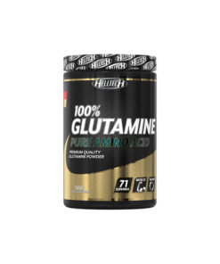 100% GLUTAMINE - High quality glutamine powder  Are you ready for the workout? Are you ready to intensely work every single one of your muscle cells? Our good news is that 100% Glutamine is also 100% ready to eat! You can use it before or after your workout to provide your body with 500g of glutamine each time.  We have not added any other ingredients to the product. In the last preparation phase, the maximum purity of the active ingredients is particularly important if you want to be in perfect shape for the competition. preparation Mix 7 g of powder (approx. 1 teaspoon) with 400 ml of water. Suggested Use: Consume 1 serving a day after training or before bed.  Note: The indicated recommended daily intake must not be exceeded! Not to be used as a substitute for a balanced and varied diet and a healthy lifestyle. Keep out of reach of small children! Store away from heat, moisture and sunlight.