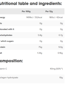 ironMaxx Collagen Powder Zero