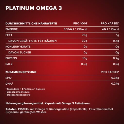 ironMaxx Platinum omega 3