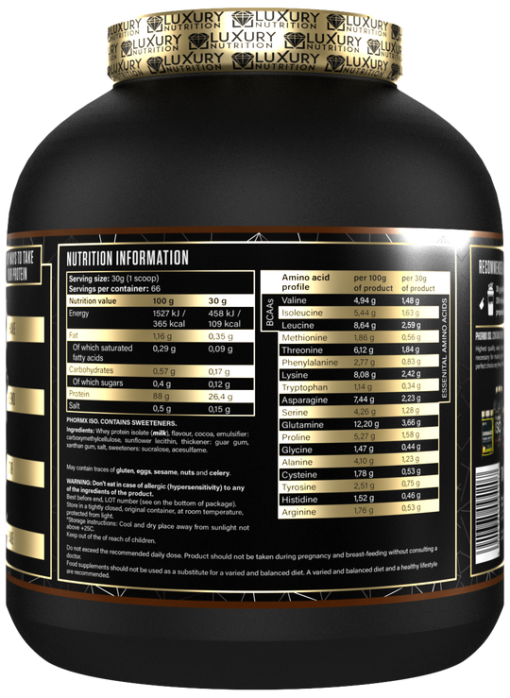 Luxury Nutrition Phormx ISO