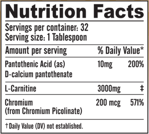 Dexter Jackson L-Carnitine 3200