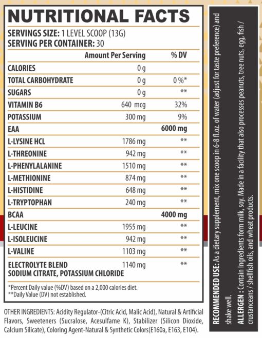 EAA + BCAA BCAA/AMINOS