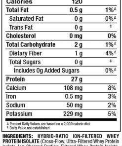 ISOFLEX: WHEY ISOLATE PROTEIN POWDER