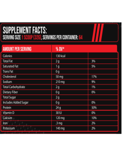 red one whey protein